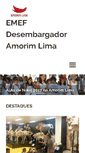 Mobile Screenshot of amorimlima.org.br